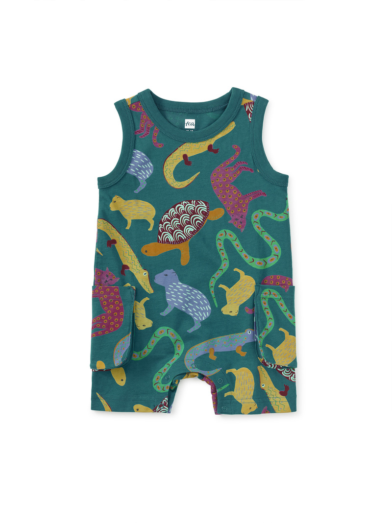 Sleeveless Baby Romper