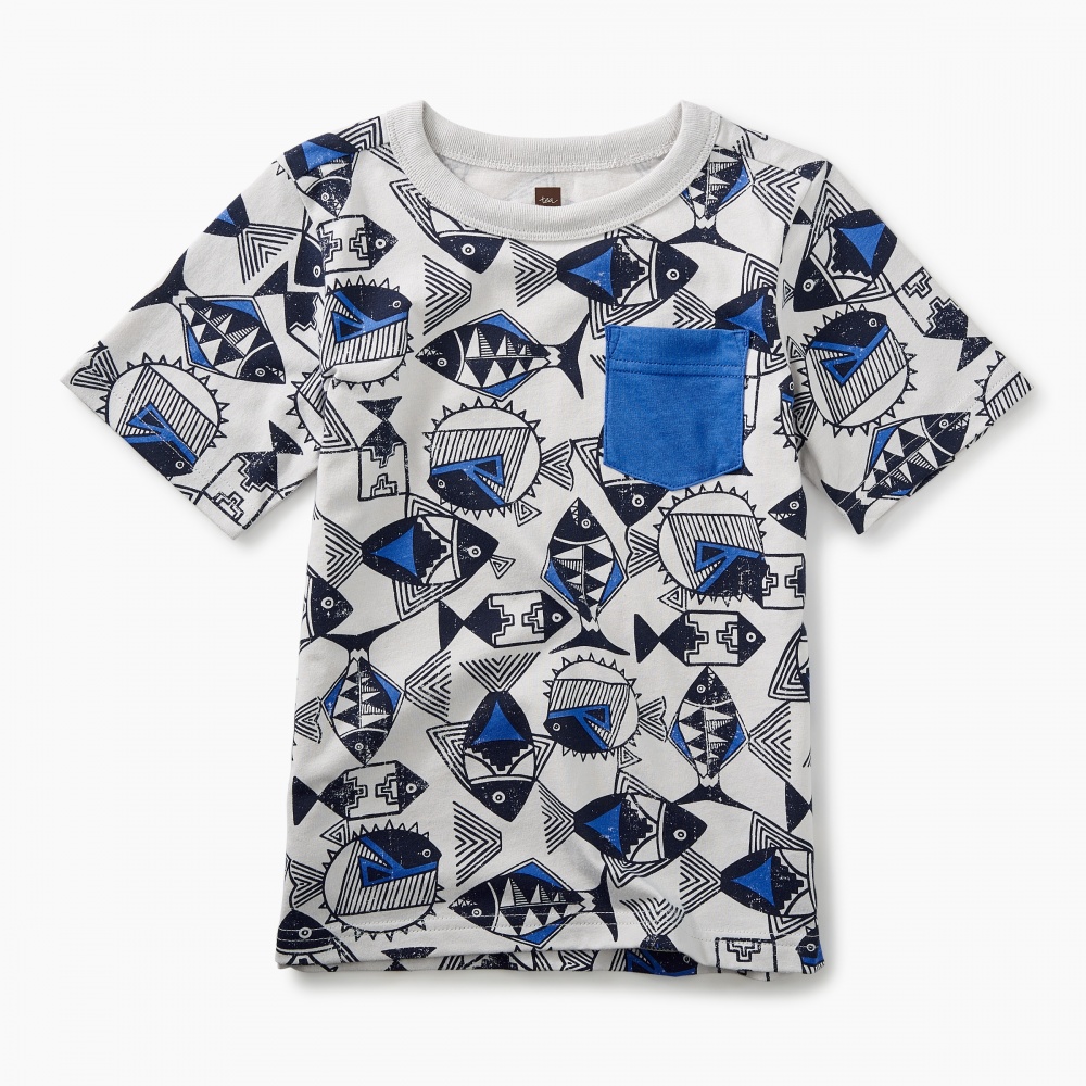 Print Pocket Tee
