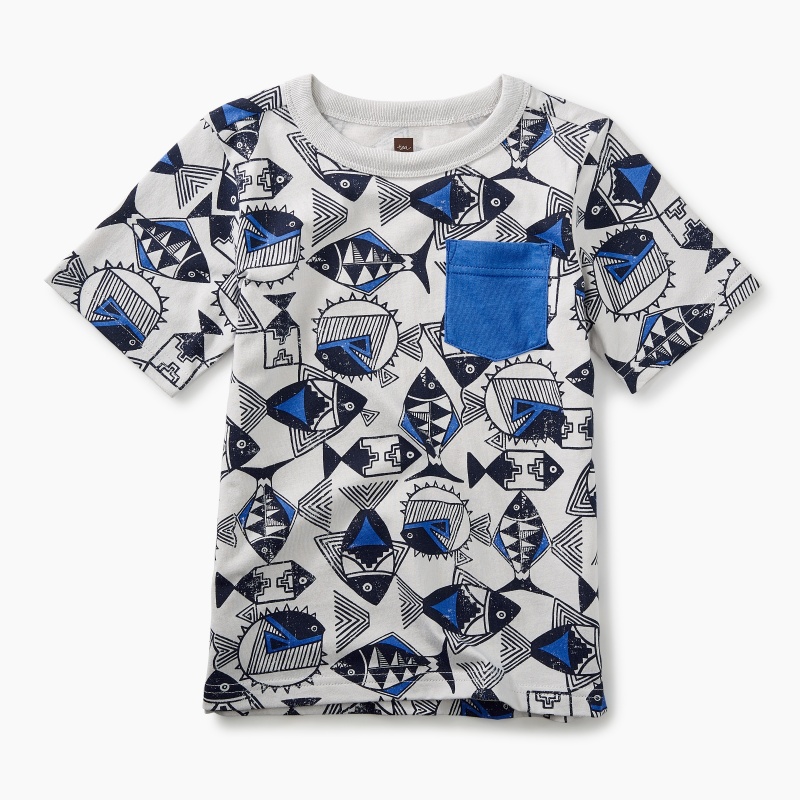 Print Pocket Tee