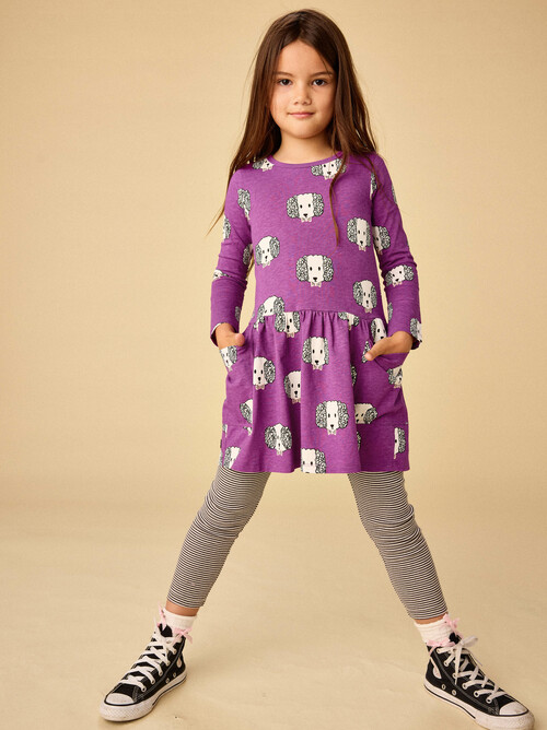 Long Sleeve Pocket Dress