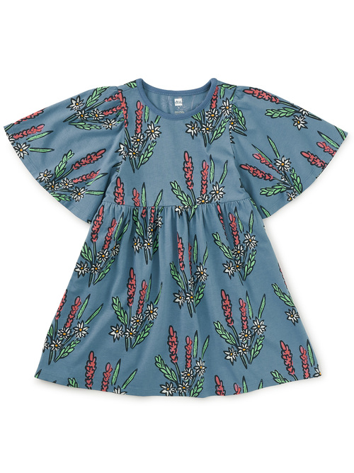  Butterfly Sleeve Dress