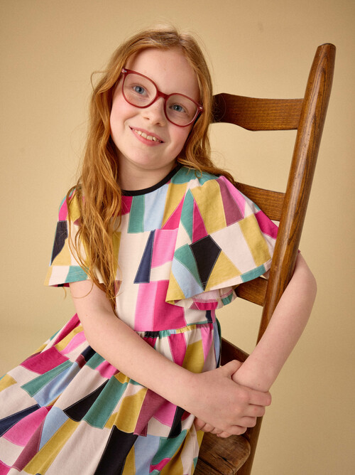 Butterfly Sleeve Dress