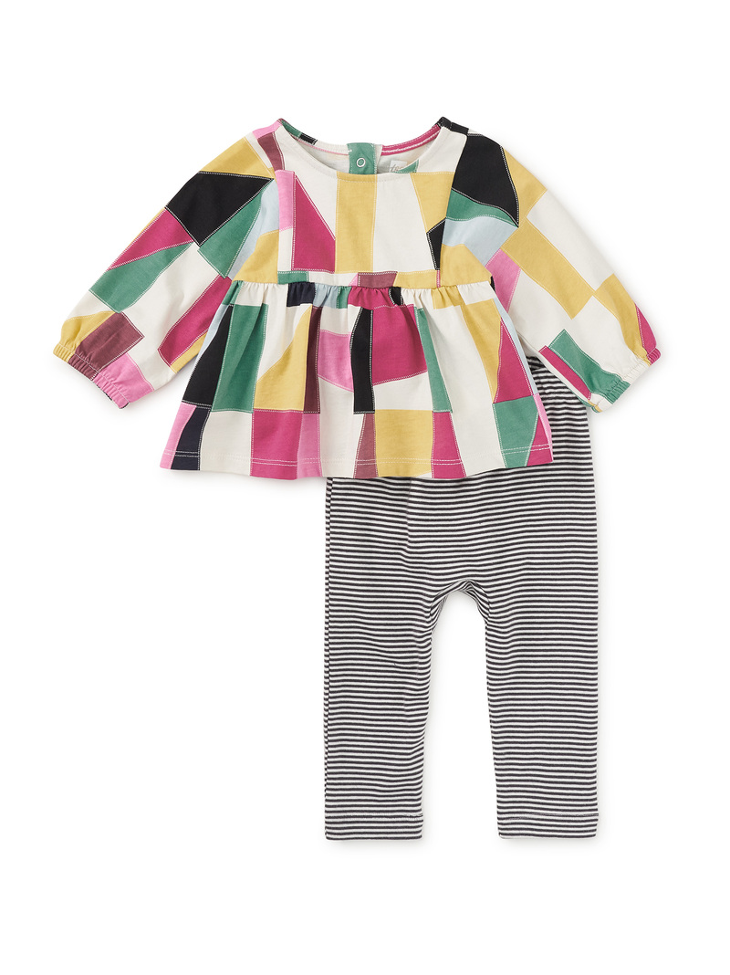 Boho Top & Pants Baby Set