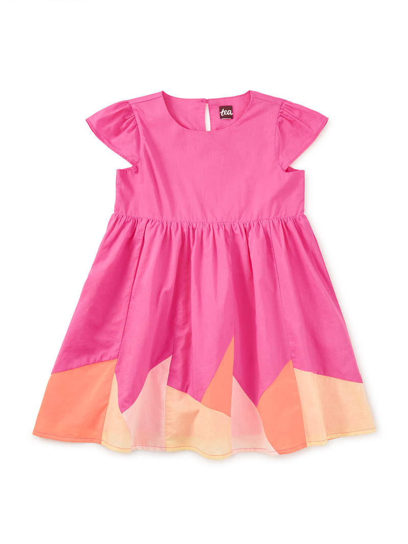 Cap Sleeve Jogakbo Dress