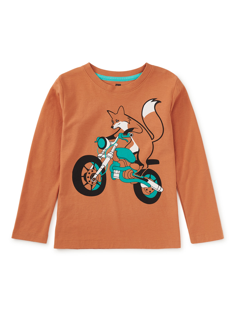 Motor Bike Fox Graphic Tee