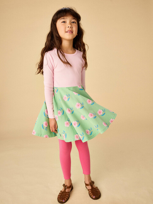 Print Mix Twirl Dress