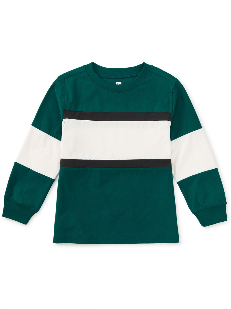 Colorblock Rugby Top
