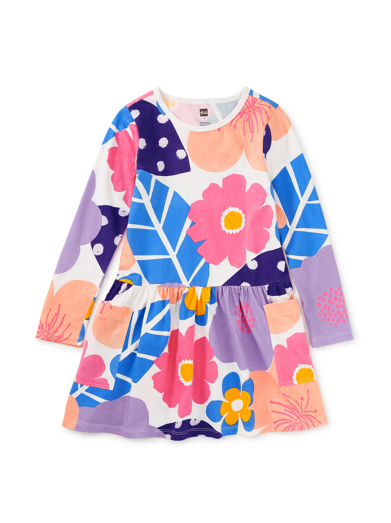 Long Sleeve Pocket Dress