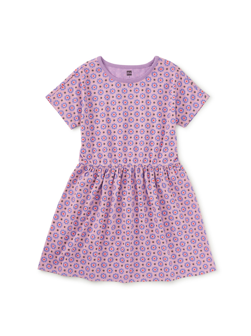 Short Sleeve Twirl Dress
