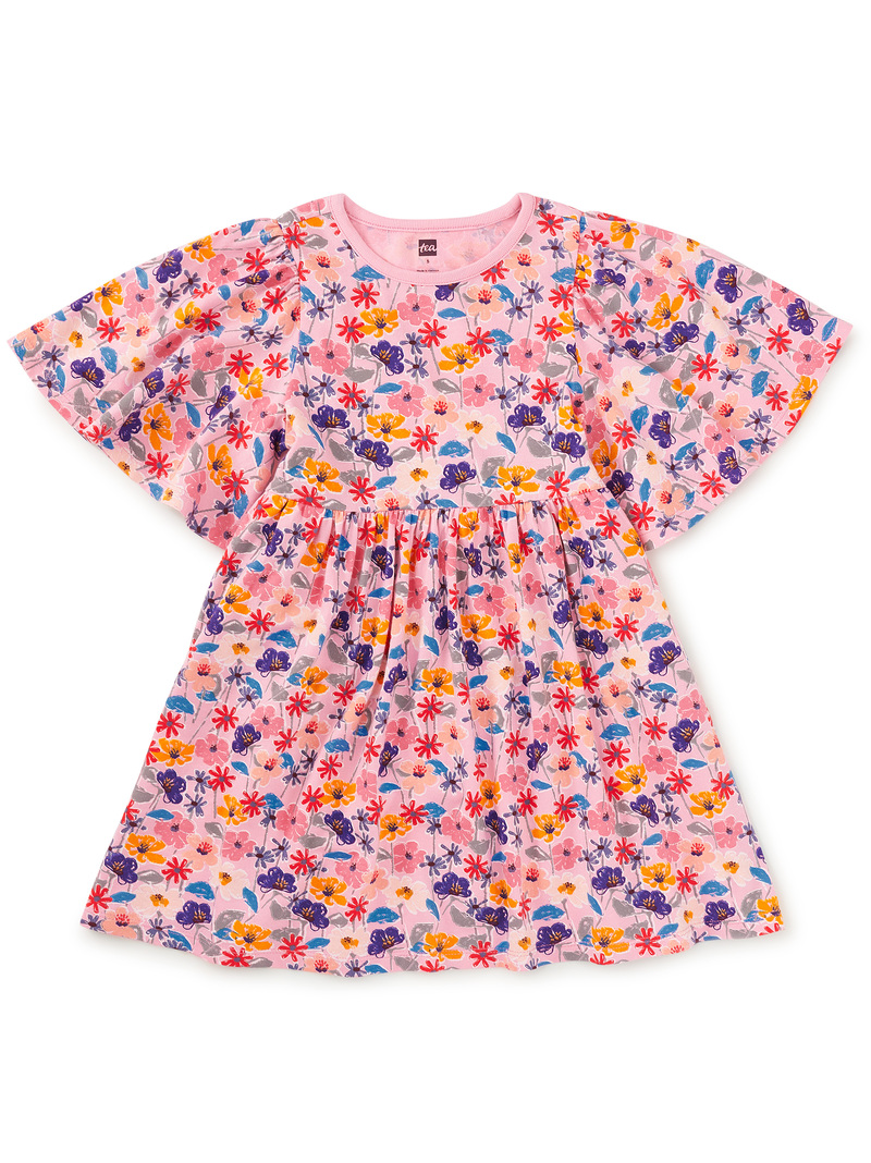 Butterfly Sleeve Dress