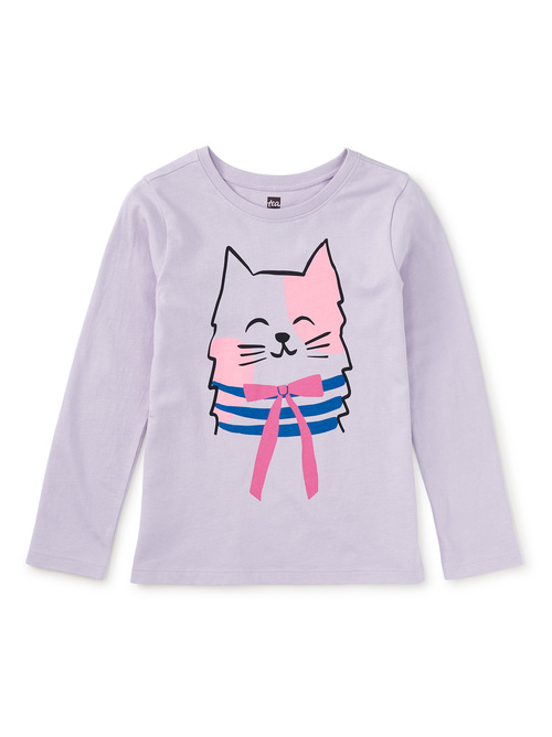 Bowtie Kitty Graphic Tee