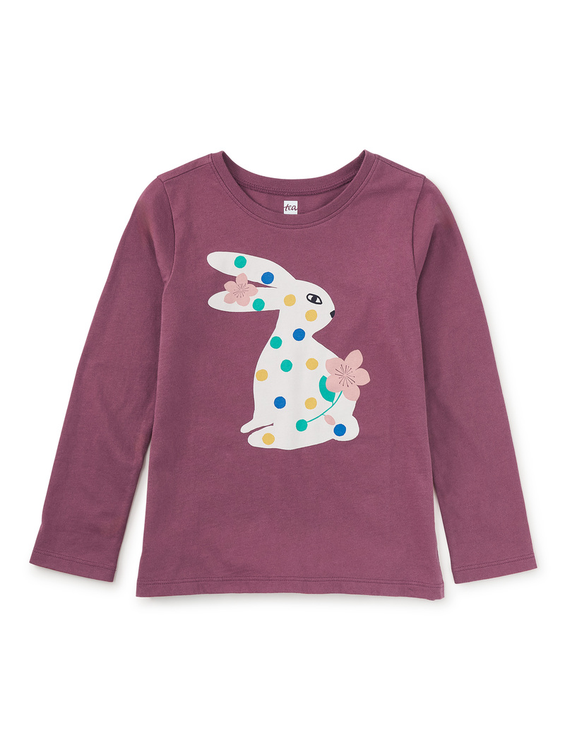 Jumeokbap Dot Bunny Graphic Tee