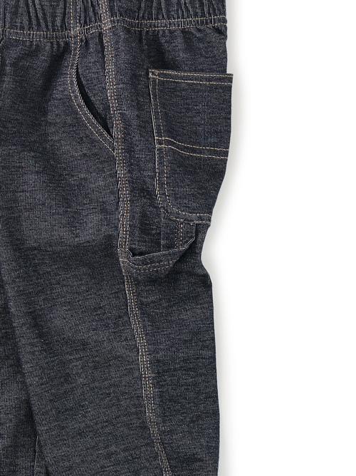 Denim-Like Carpenter Pants | Tea Collection