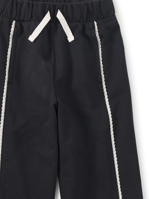 Lace Trim Track Pants & KNIT PANT & Tea Collection