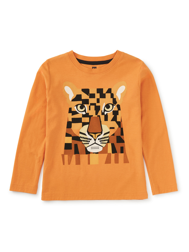 Bojagi Leopard Graphic Tee