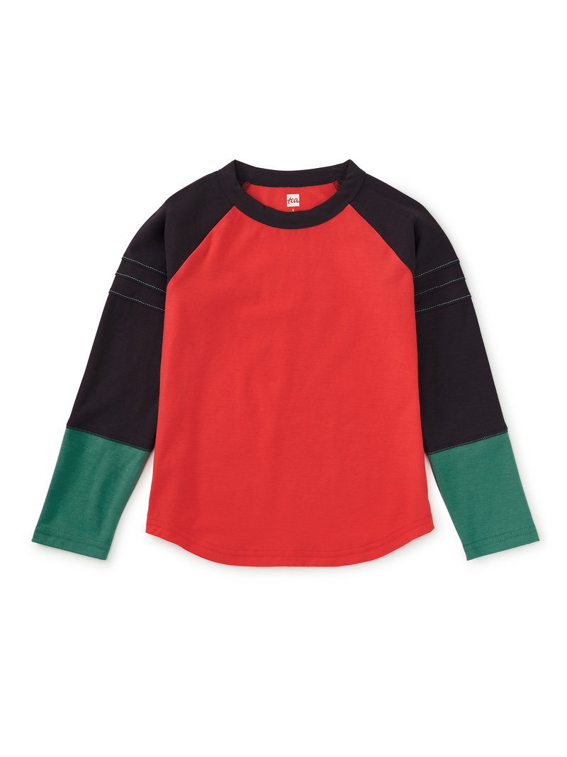 Explorer Colorblock Raglan Top
