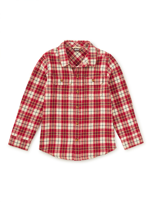 Flannel Button Up Shirt