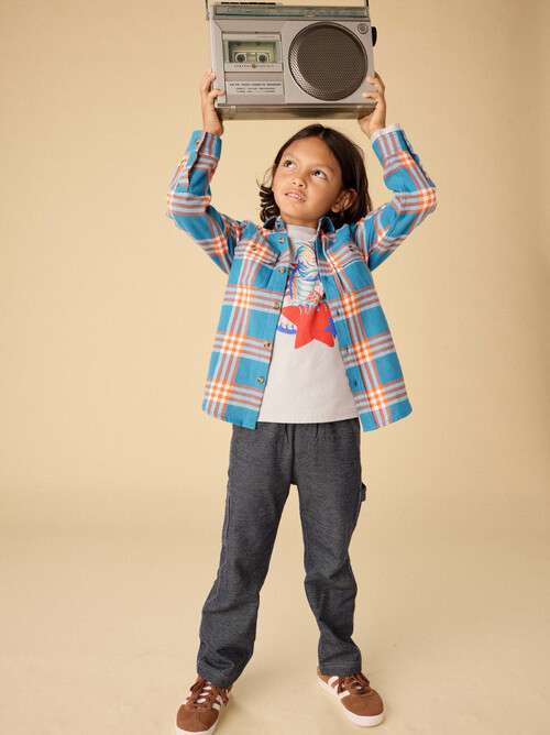 Denim-Like Carpenter Pants | Tea Collection