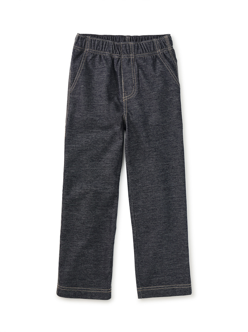 Denim-Like Carpenter Pants