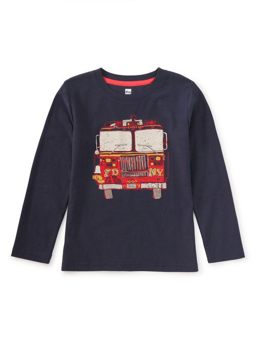  Fire Truck Graphic Tee