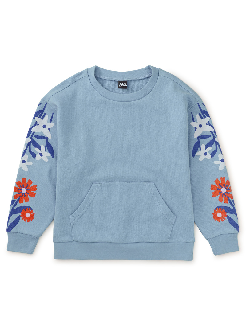 Floral Sleeve Kanga Popover
