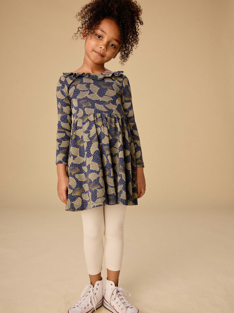 Ruffle Collar Ballet Dress