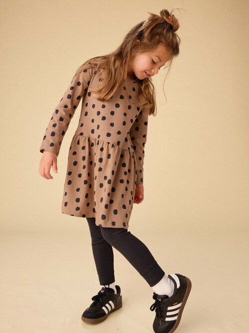 Long Sleeve Skirted Dress