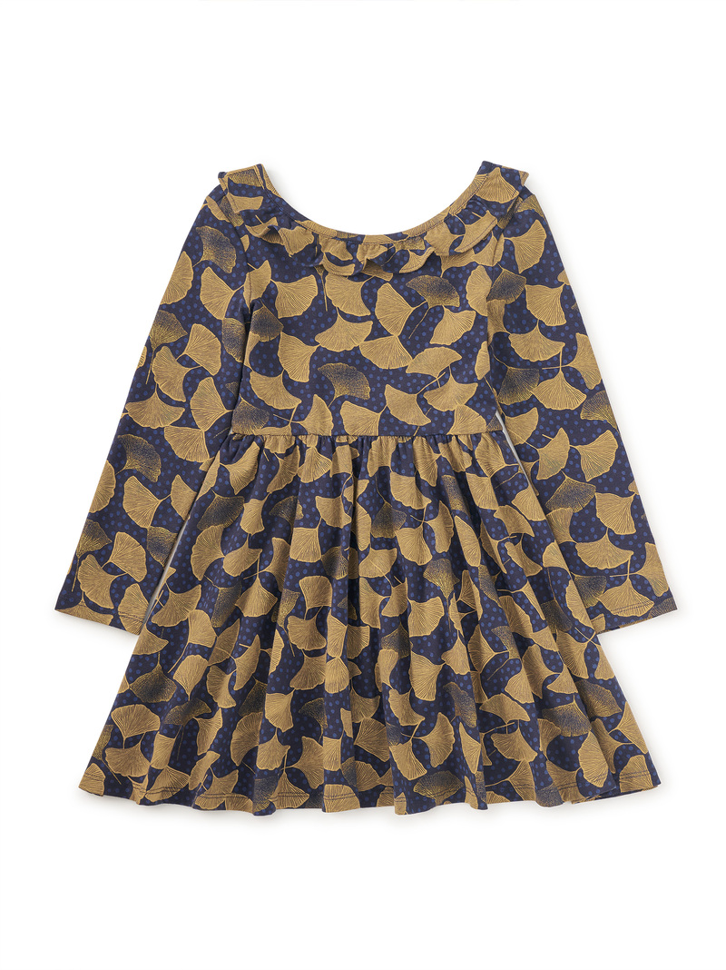 Ruffle Collar Ballet Dress