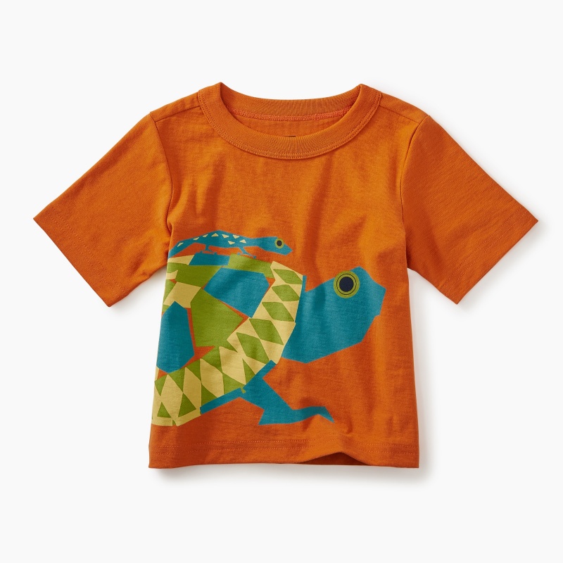 Tortoise Graphic Baby Tee