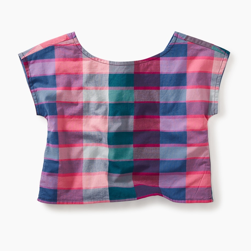 Plaid Easy Fit Top