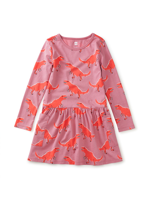  Long Sleeve Pocket Dress