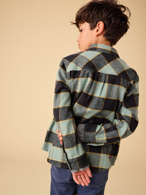 Flannel Button Up Shirt