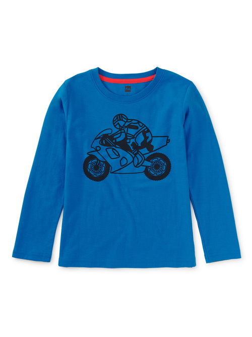  Motor Biker Graphic Tee