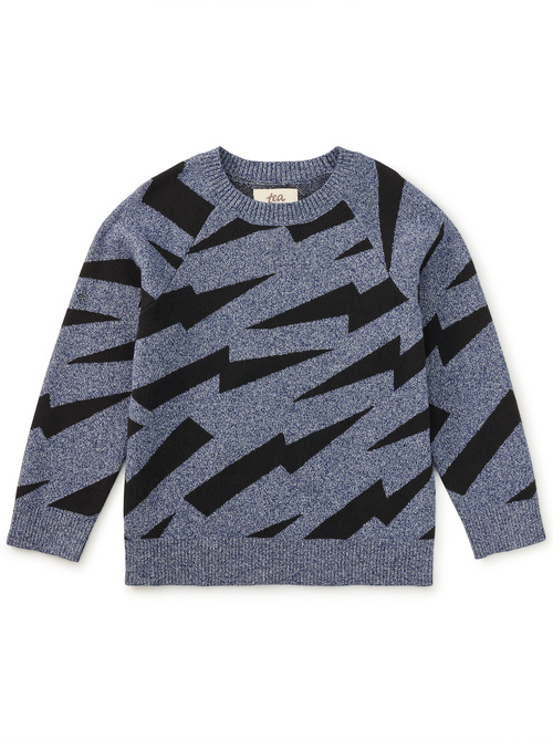 Lightning Stripe Sweater
