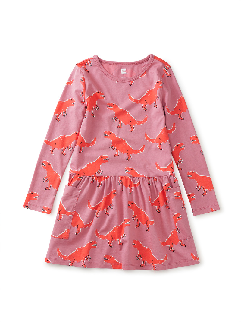 Long Sleeve Pocket Dress
