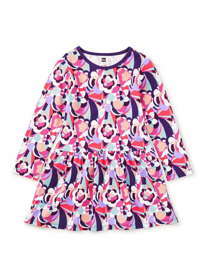 Long Sleeve Pocket Dress