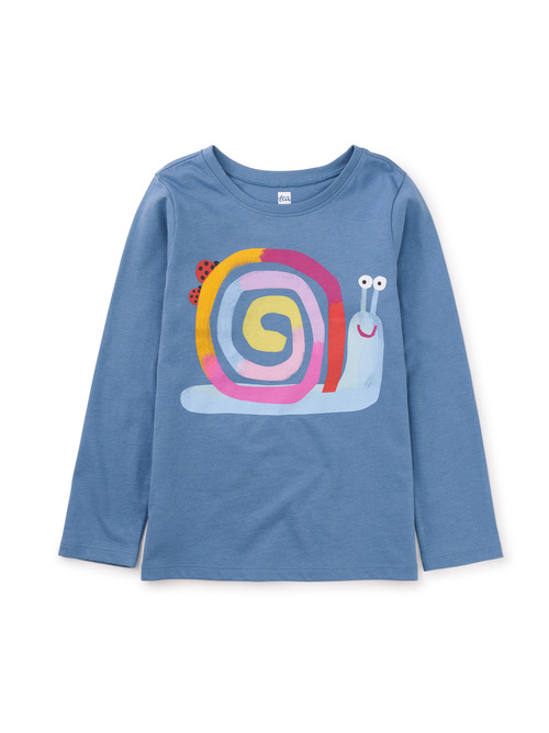 Rainbow Snail Graphic Tee