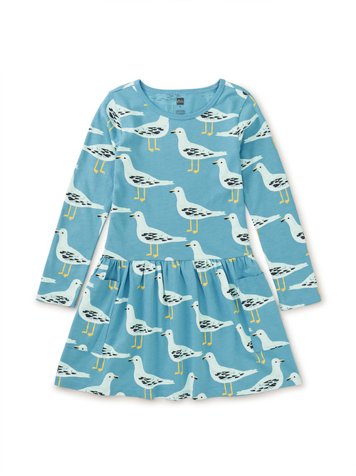  Long Sleeve Pocket Dress