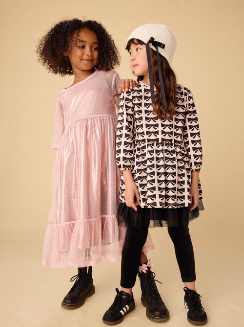 Blouson Sleeve Pocket Dress