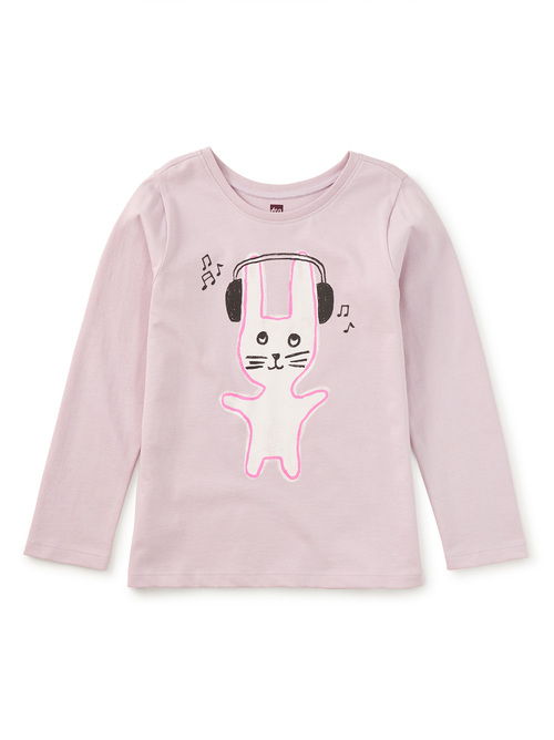  Bunny Bop Double-Sided Graphic Tee