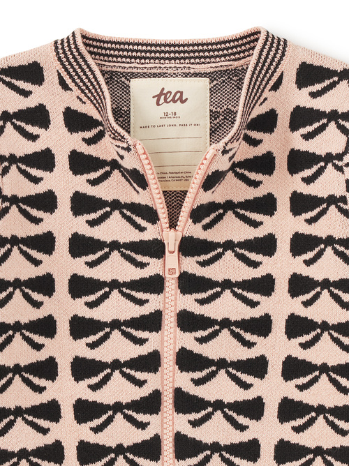 トップス Lumignon feather ribbon op + cardigan Lumignon feather ribbon op + cardigan