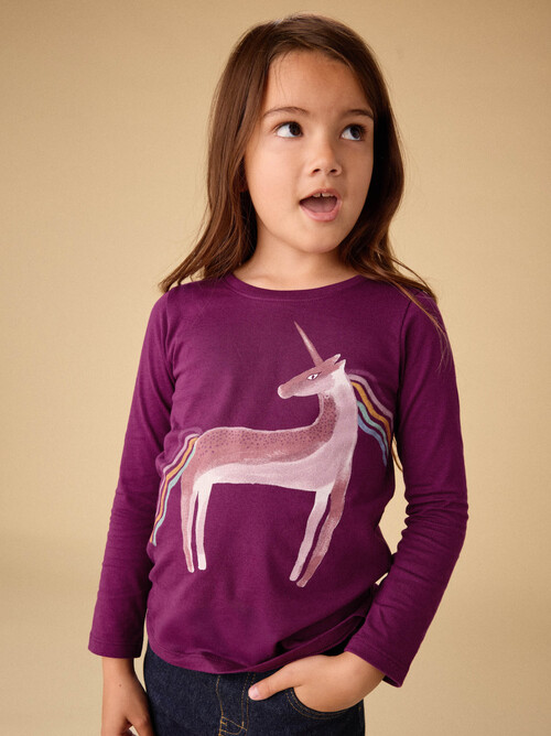Rainbow Unicorn Graphic Tee