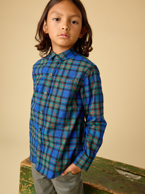 Plaid Button Up Shirt