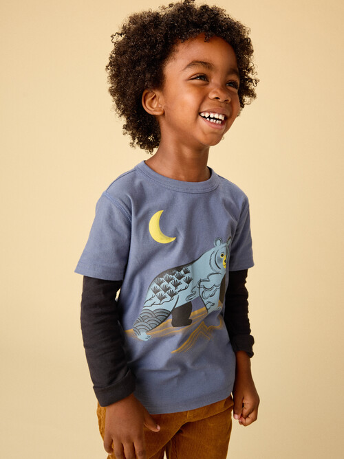Decorated Bear Layered Tee