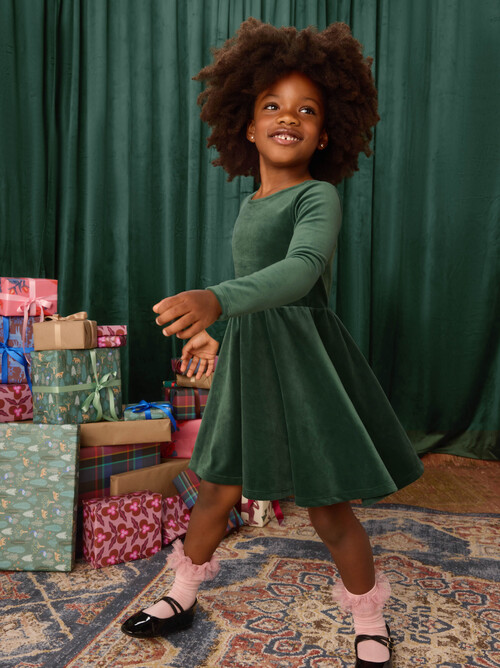 Velour Ballet Dress