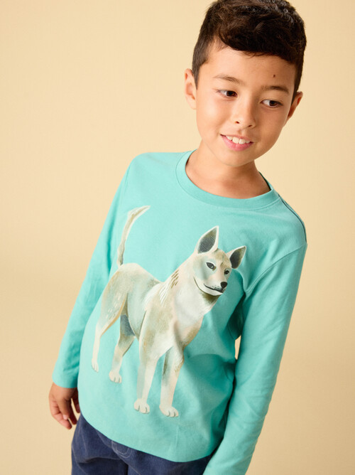 Korean Jindo Dog Graphic Tee