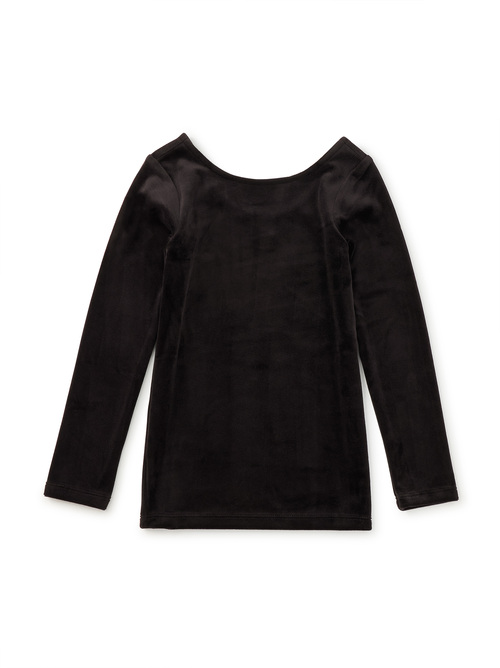  Velour Long Sleeve Slim Fit To