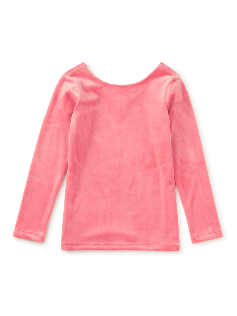 Velour Long Sleeve Slim Fit To