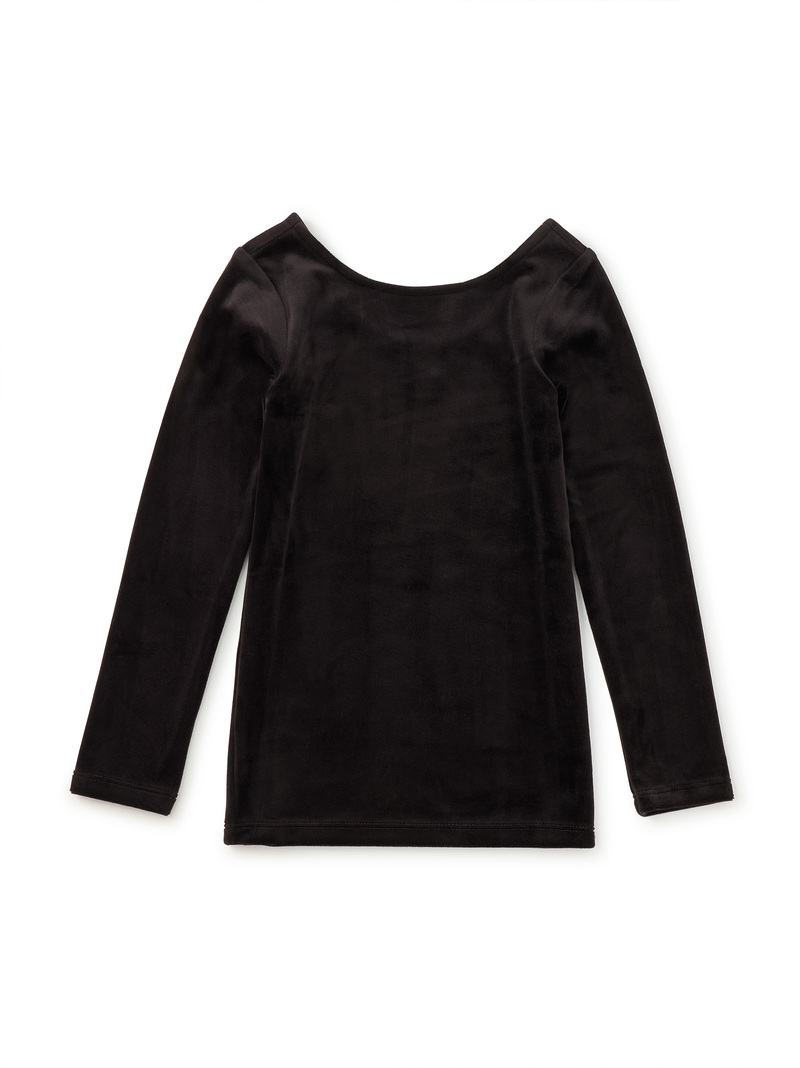 Velour Long Sleeve Slim Fit To