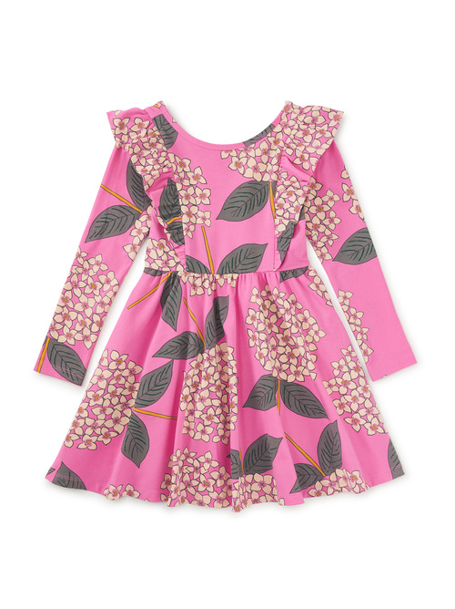  Ruffle Shoulder Ballet Dress